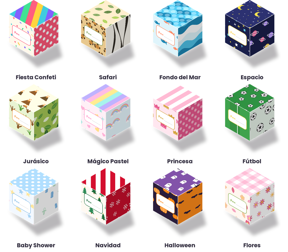 Los 12 temas del kit